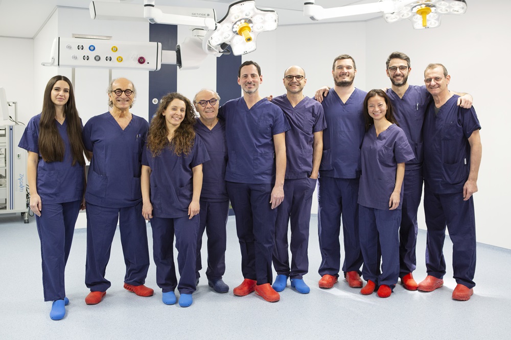 Equipe chirurgia generale dell’Ospedale Santa Maria